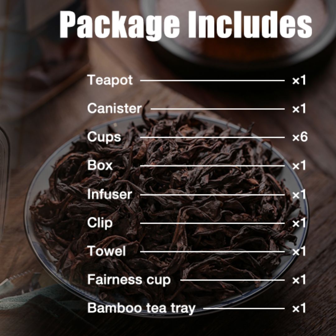 14-Piece Portable Travel Tea Set