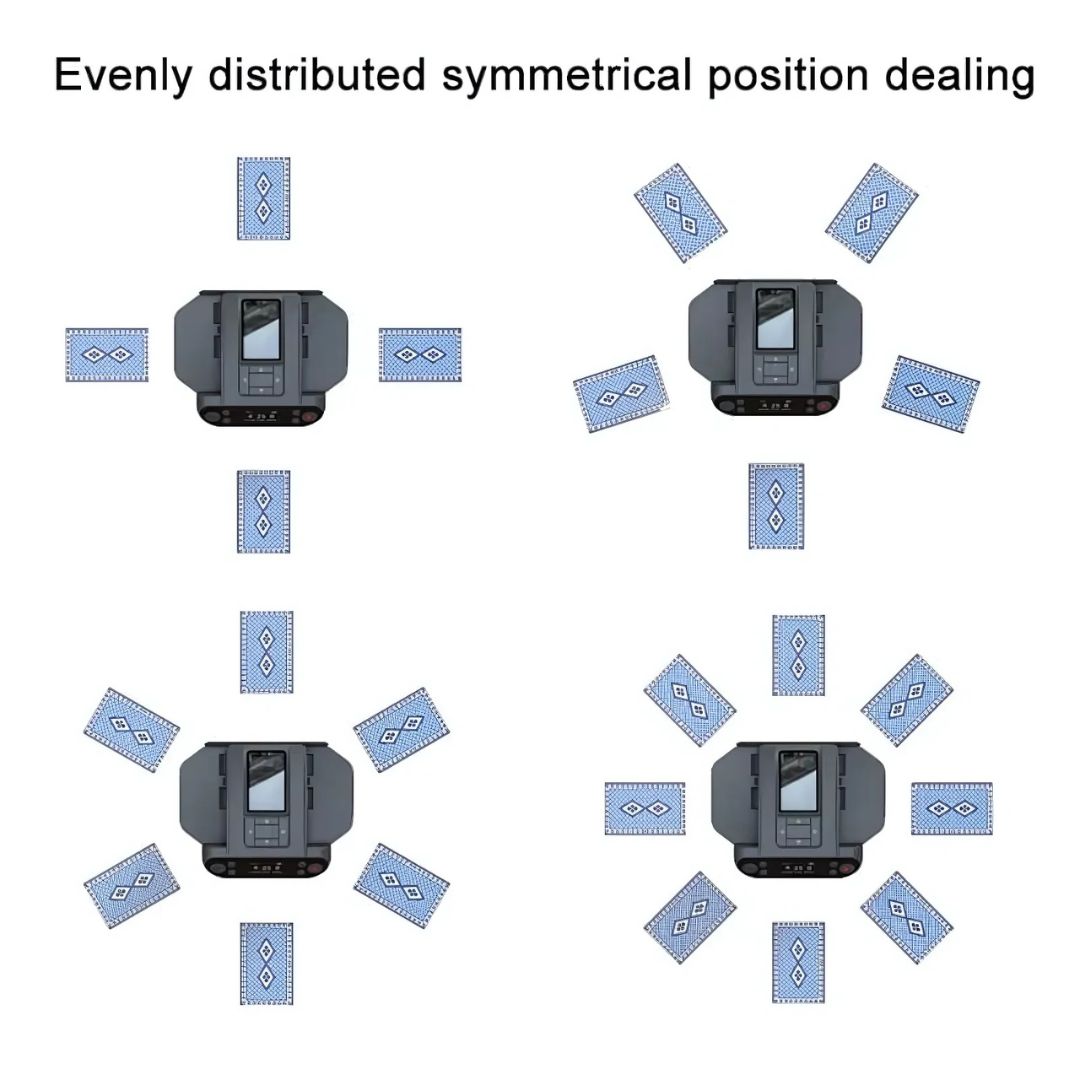 2-in-1 Automatic Card Shuffler & Dealer