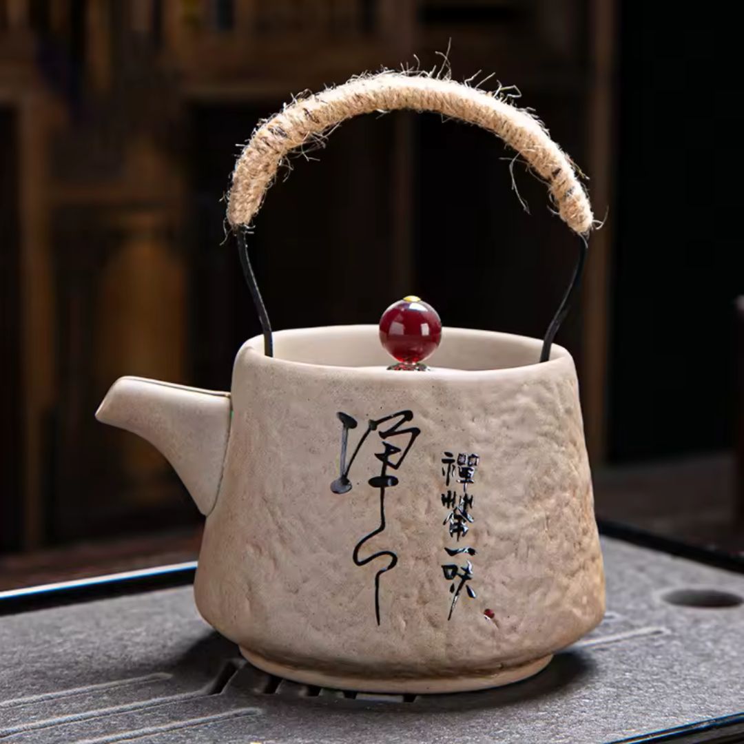 Retro Japanese Kungfu Teapot Ceramic Teapot