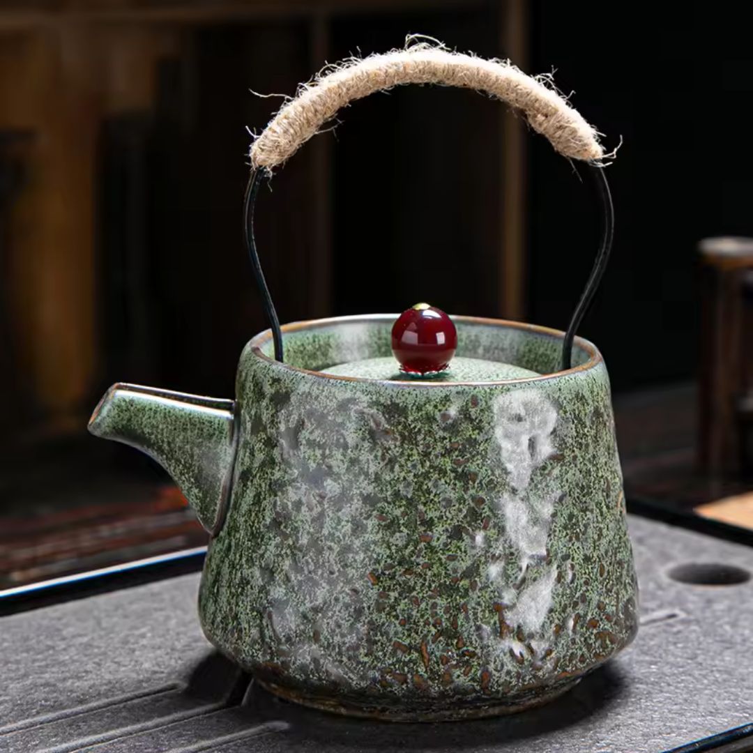 Retro Japanese Kungfu Teapot Ceramic Teapot