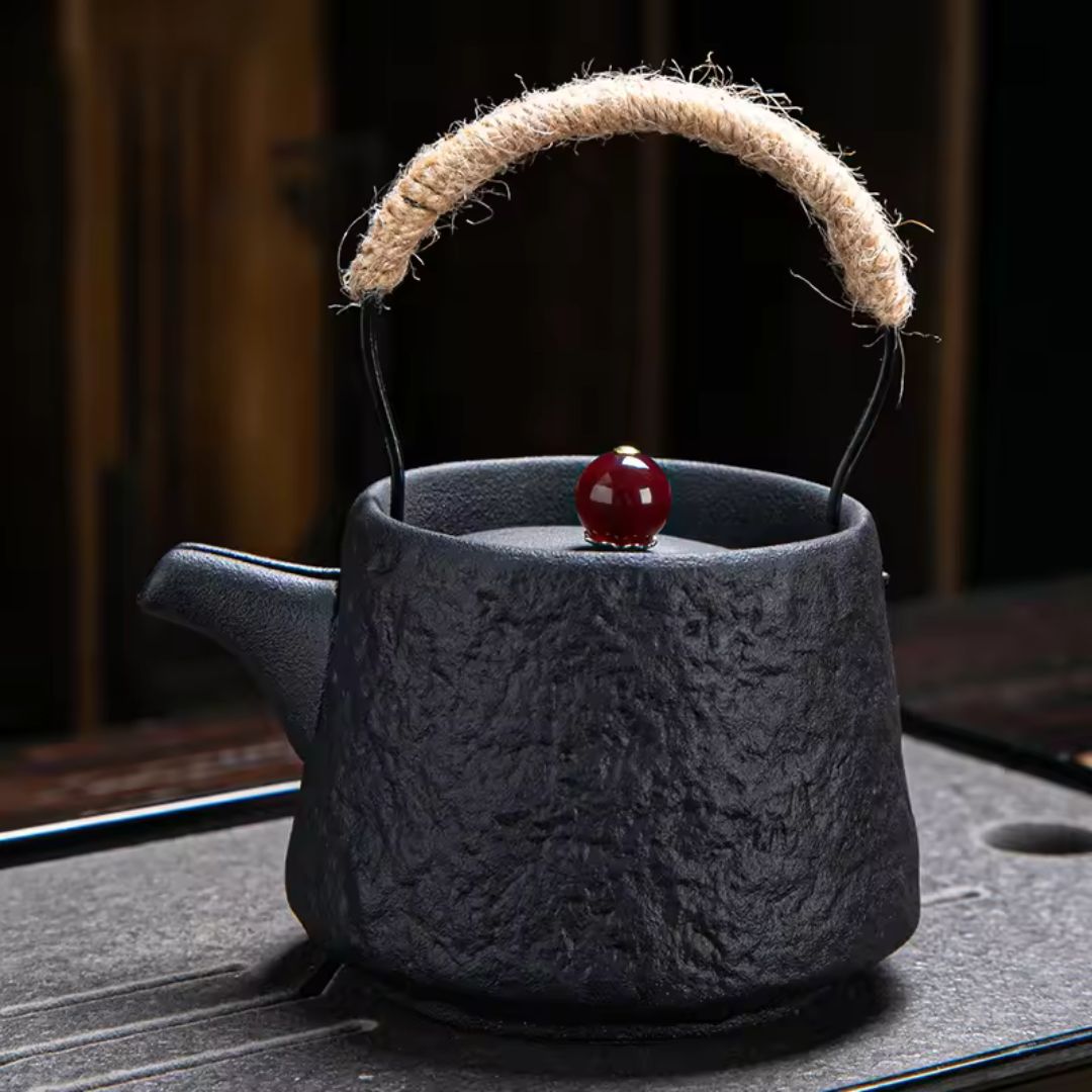 Retro Japanese Kungfu Teapot Ceramic Teapot