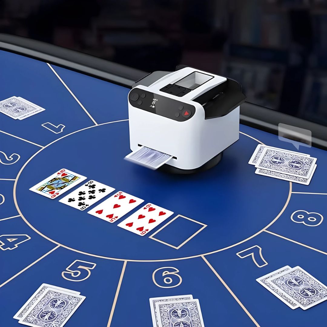 2-in-1 Automatic Card Shuffler & Dealer