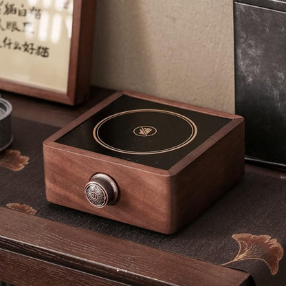 Walnut Adjustable Electronic Tea Stove Heater