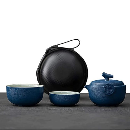 Handmade Ceramic Kung Fu Teapot Set