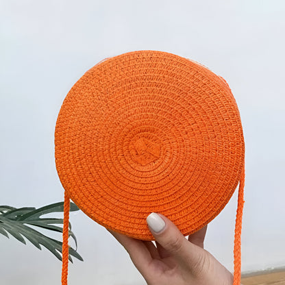 Round Straw Bag