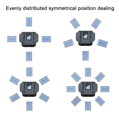 2-in-1 Automatic Card Shuffler & Dealer