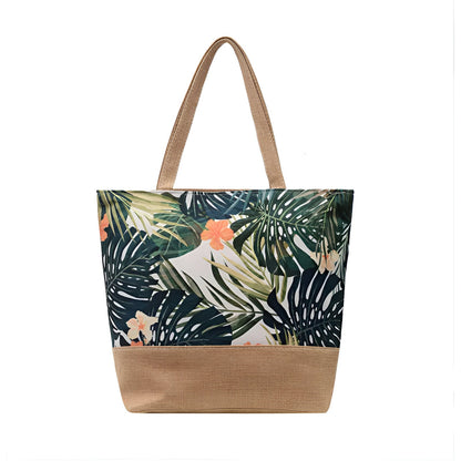 Flower Beach Bag