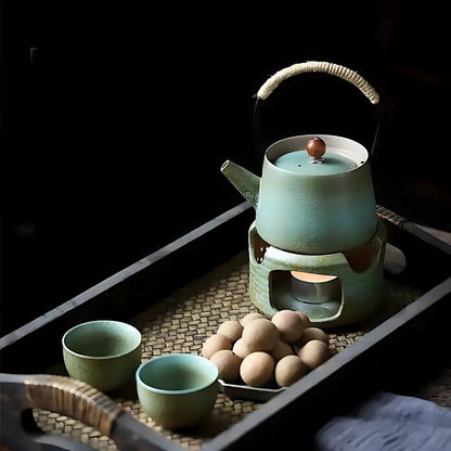 Japanese Style Ceramic Teapot Set