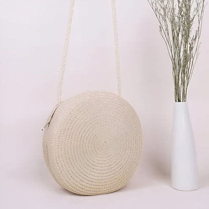 Round Straw Bag