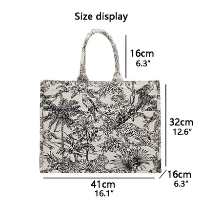 Jacquard Beach Tote Bag