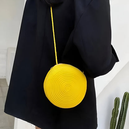 Round Straw Bag