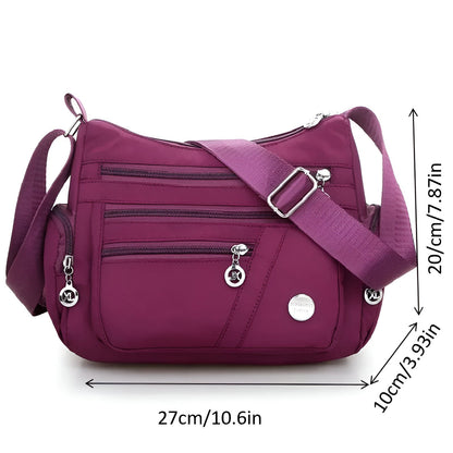 Messenger Travel Handbag Waterproof Nylon