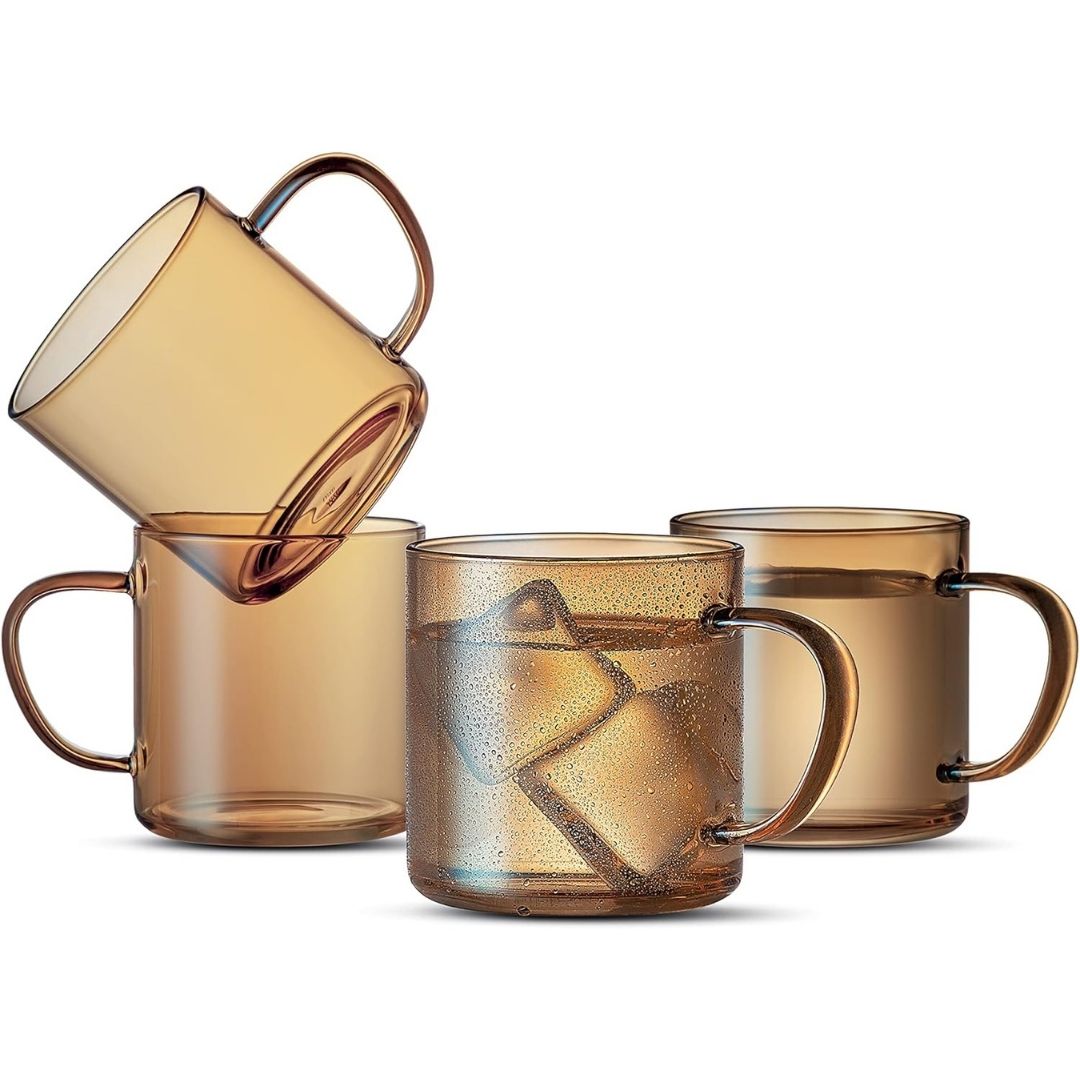 Tea Mug with Anti Scald Handle