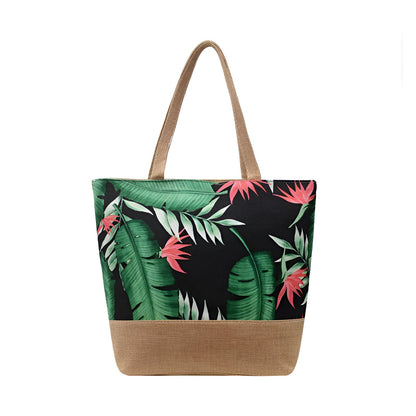 Flower Beach Bag