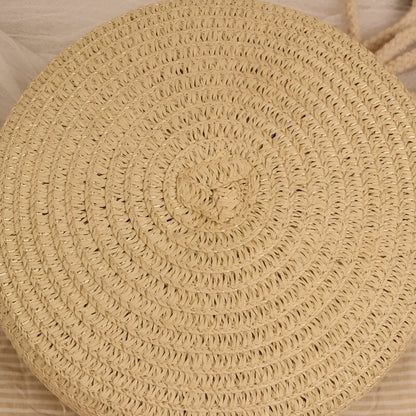 Round Straw Bag