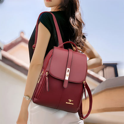 Women's Leather Backpack