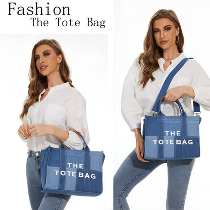 The Denim Medium Tote Bag