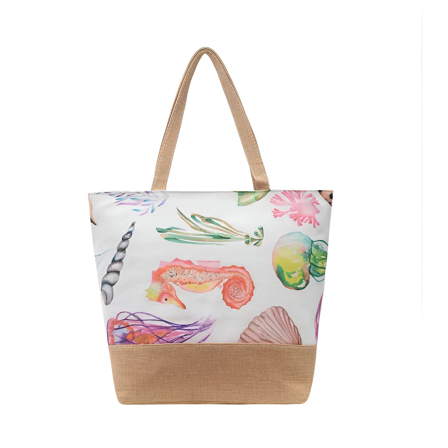 Flower Beach Bag