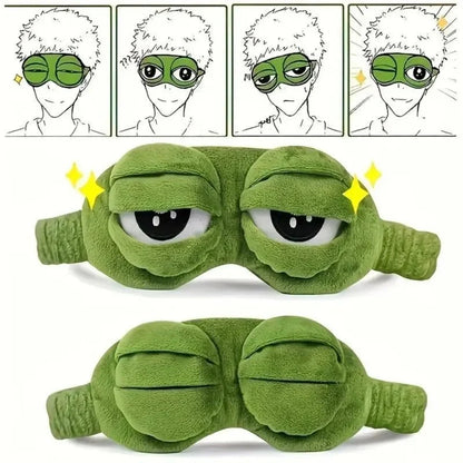 The Funny Frog 3D Sleep Mask