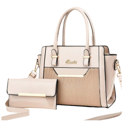 Leather 2-Piece Handbags