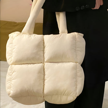 Women Puffy Tote Bag