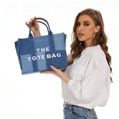 The Denim Medium Tote Bag