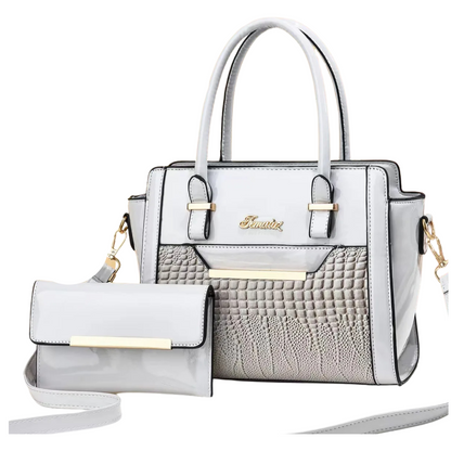 Leather 2-Piece Handbags