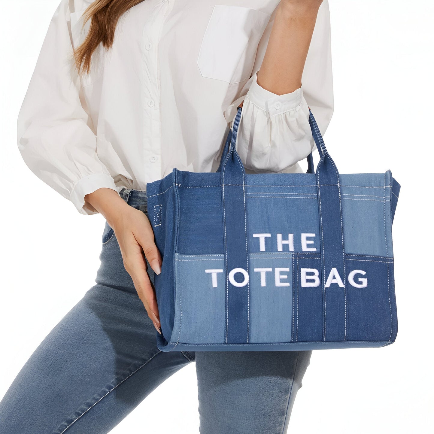 The Denim Medium Tote Bag