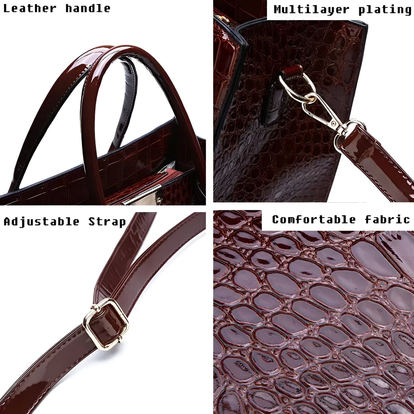 Soft Pu Leather Handbag