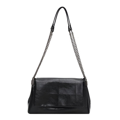 Leather Chain Shoulder Bag