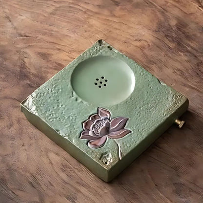 Japanese Lotus Pear Teapot Set