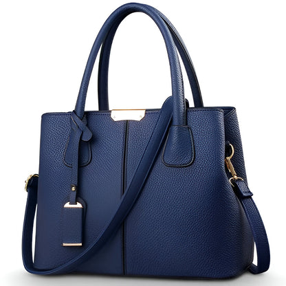 Designer Leather Tote Bag