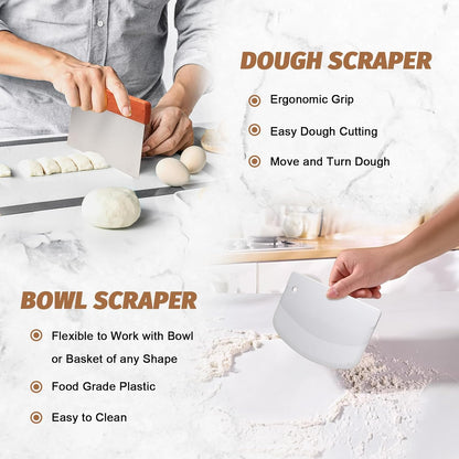 Sourdough Proofing Basket Gift Set