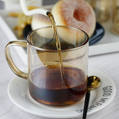 Tea Mug with Anti Scald Handle