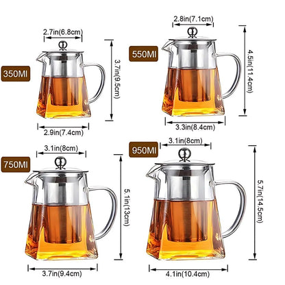 Borosilicate Glass Teapot