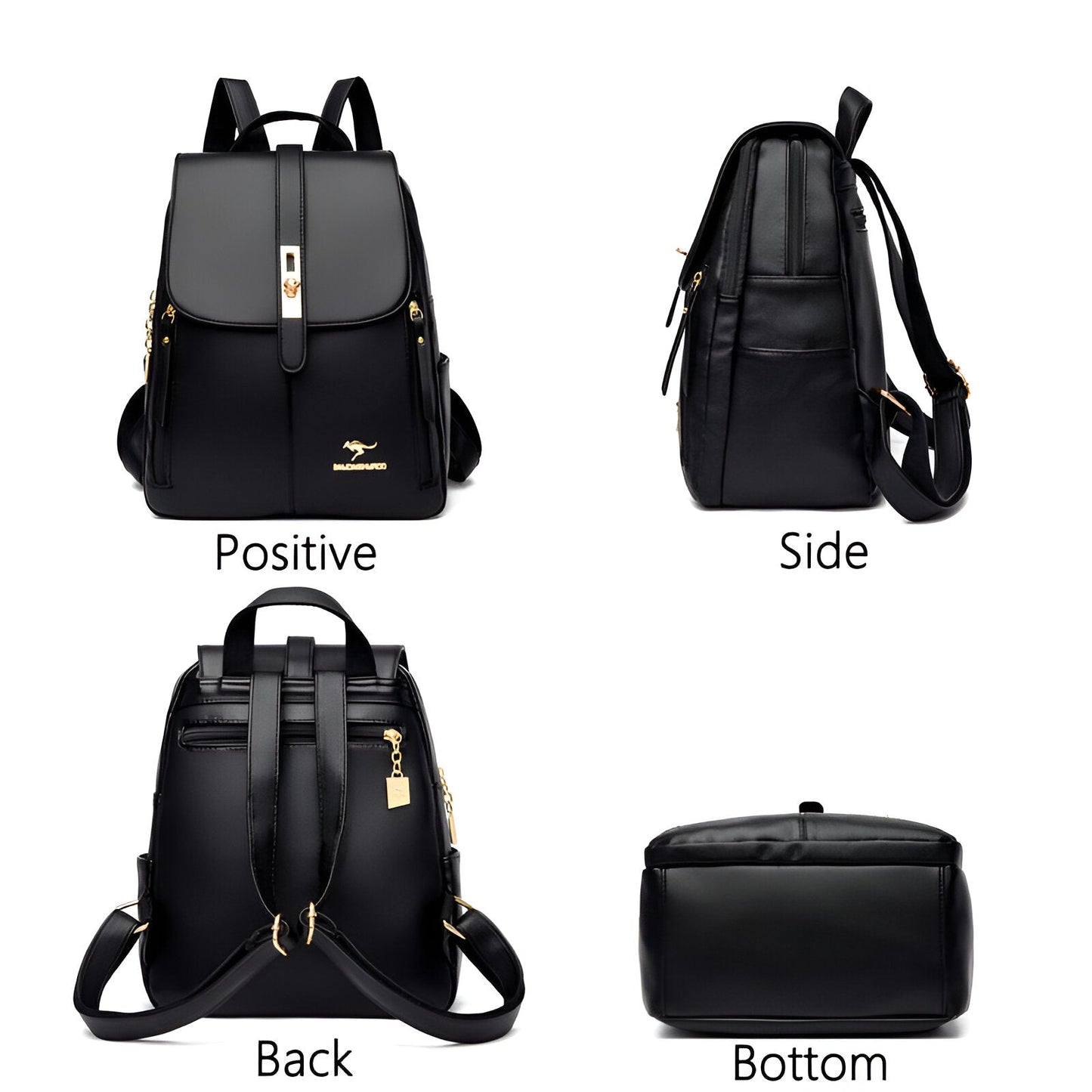 Women's Leather Backpack