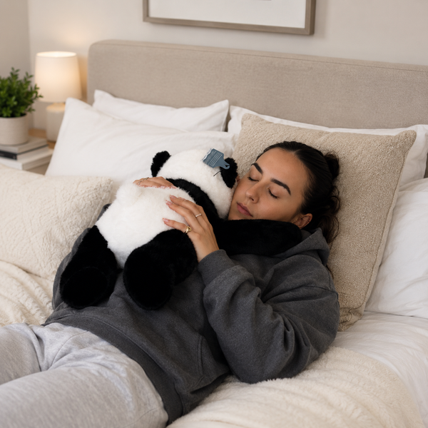 Weighted hugs that calm