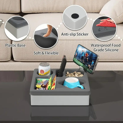 Sofa Cup Holder Tray