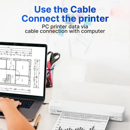 A4 Inkless Thermal Printer
