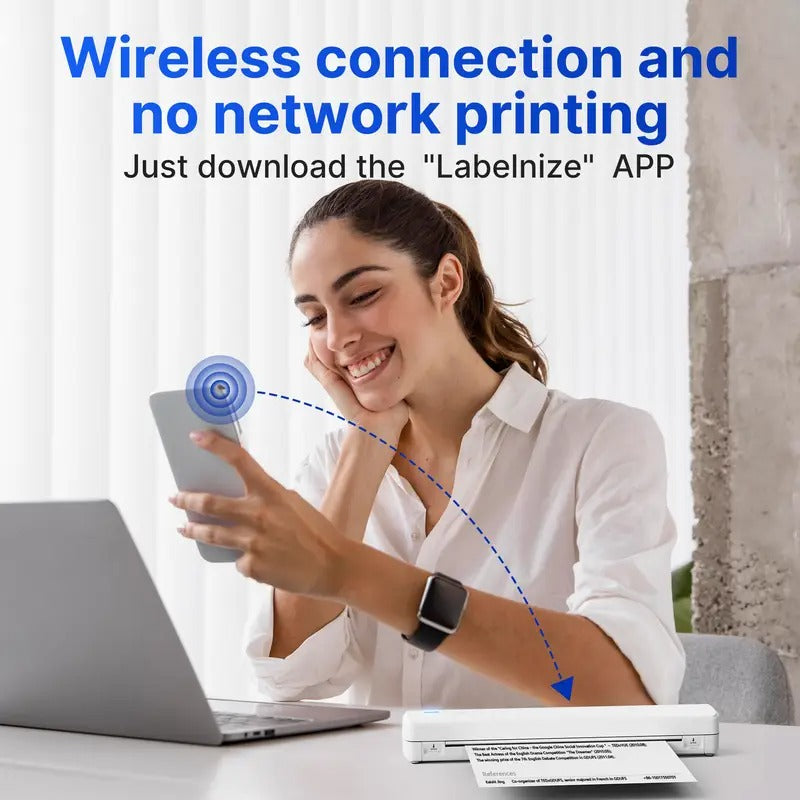 A4 Inkless Thermal Printer