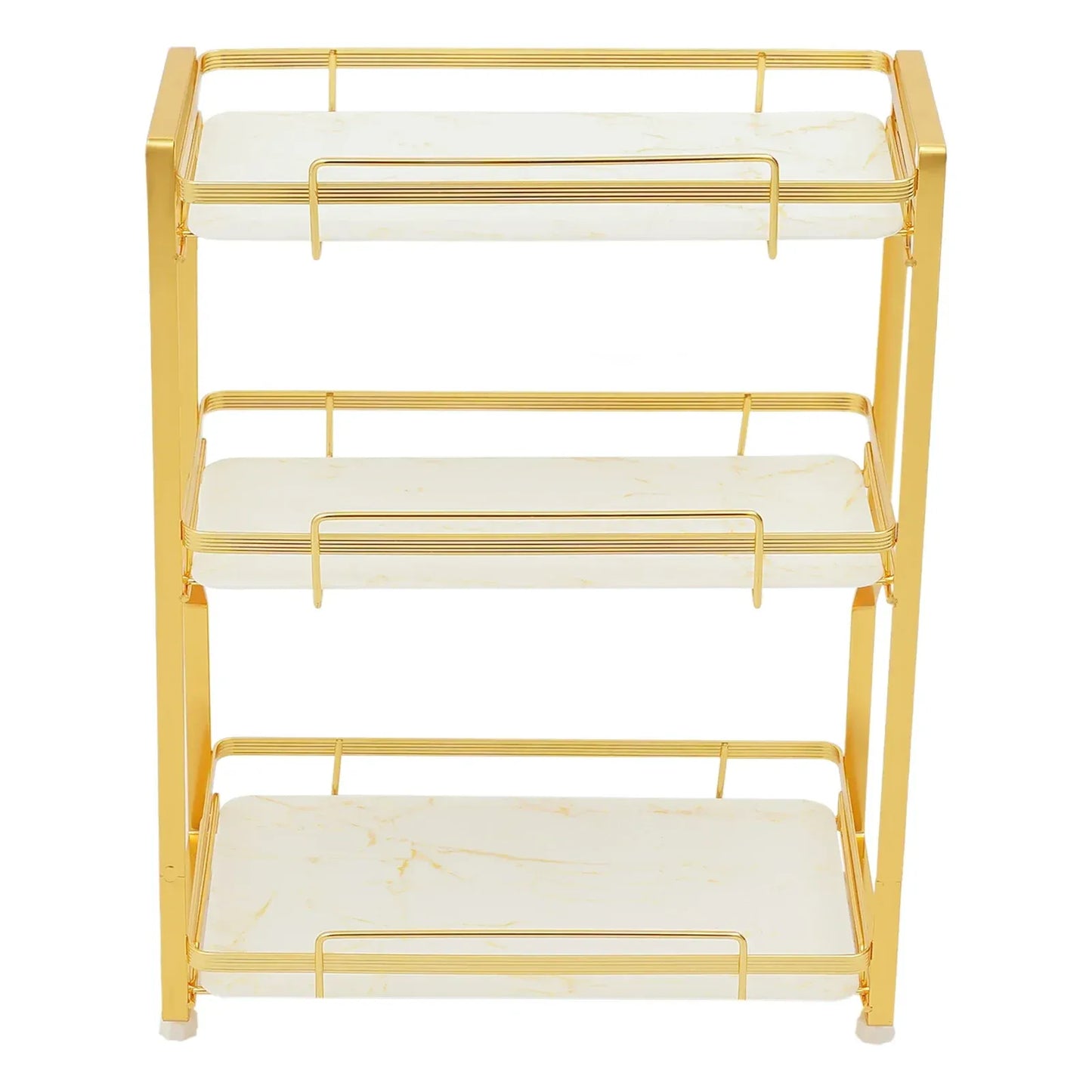 Gold Bathroom Vanity Counter Organizer