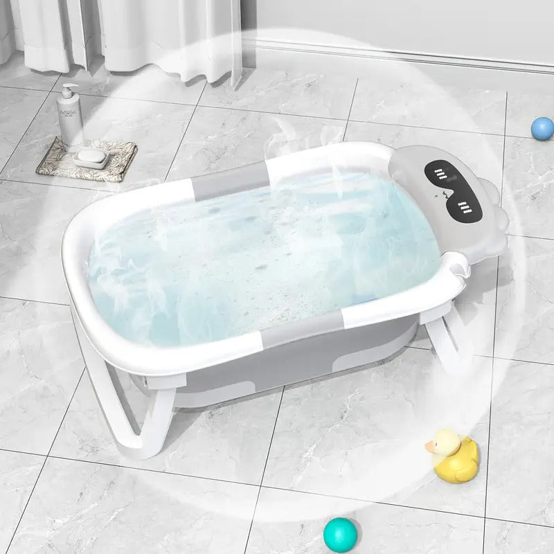 Baby Bathtub Seat with Bath Cushion