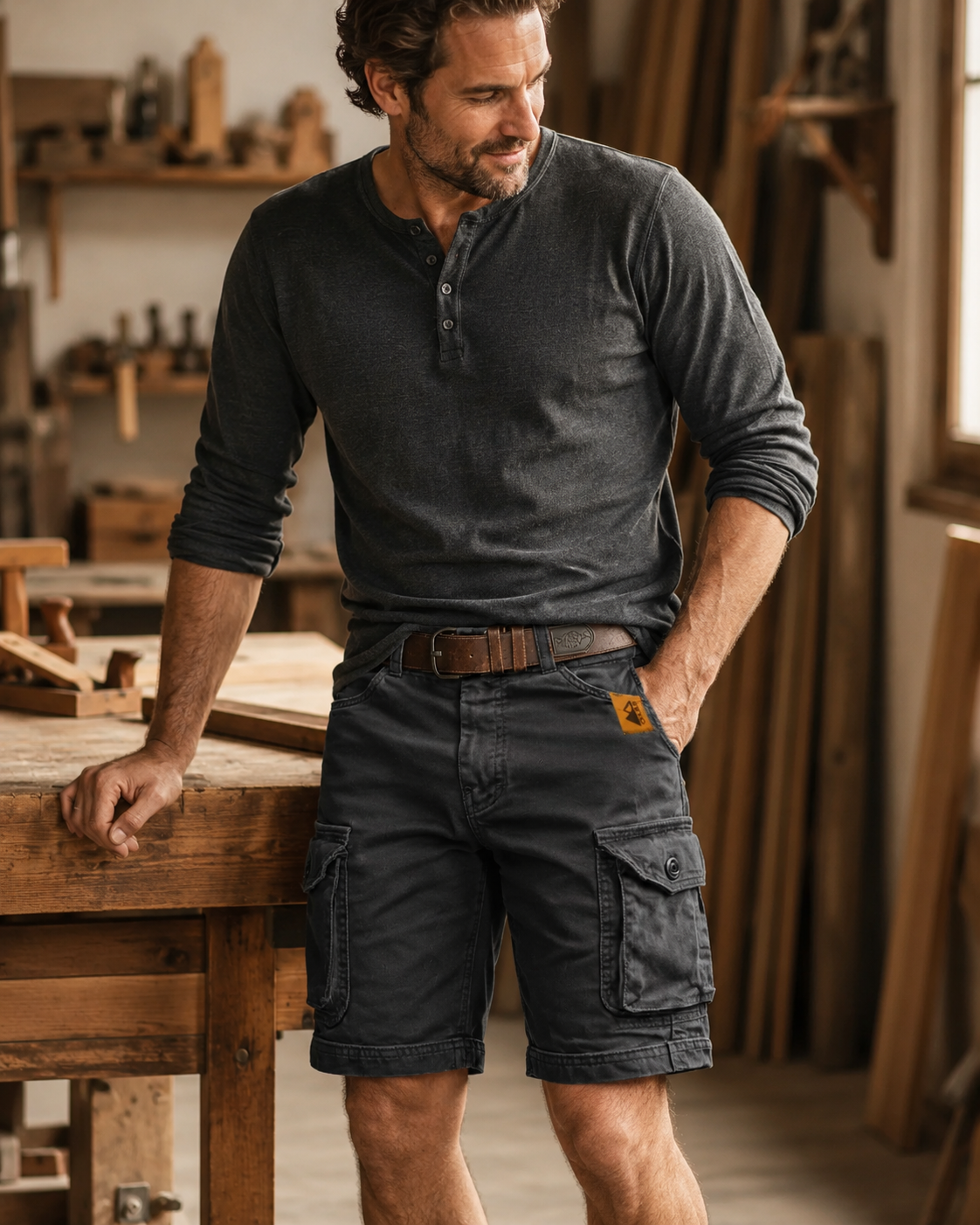 Vintage Cargo Shorts For Men