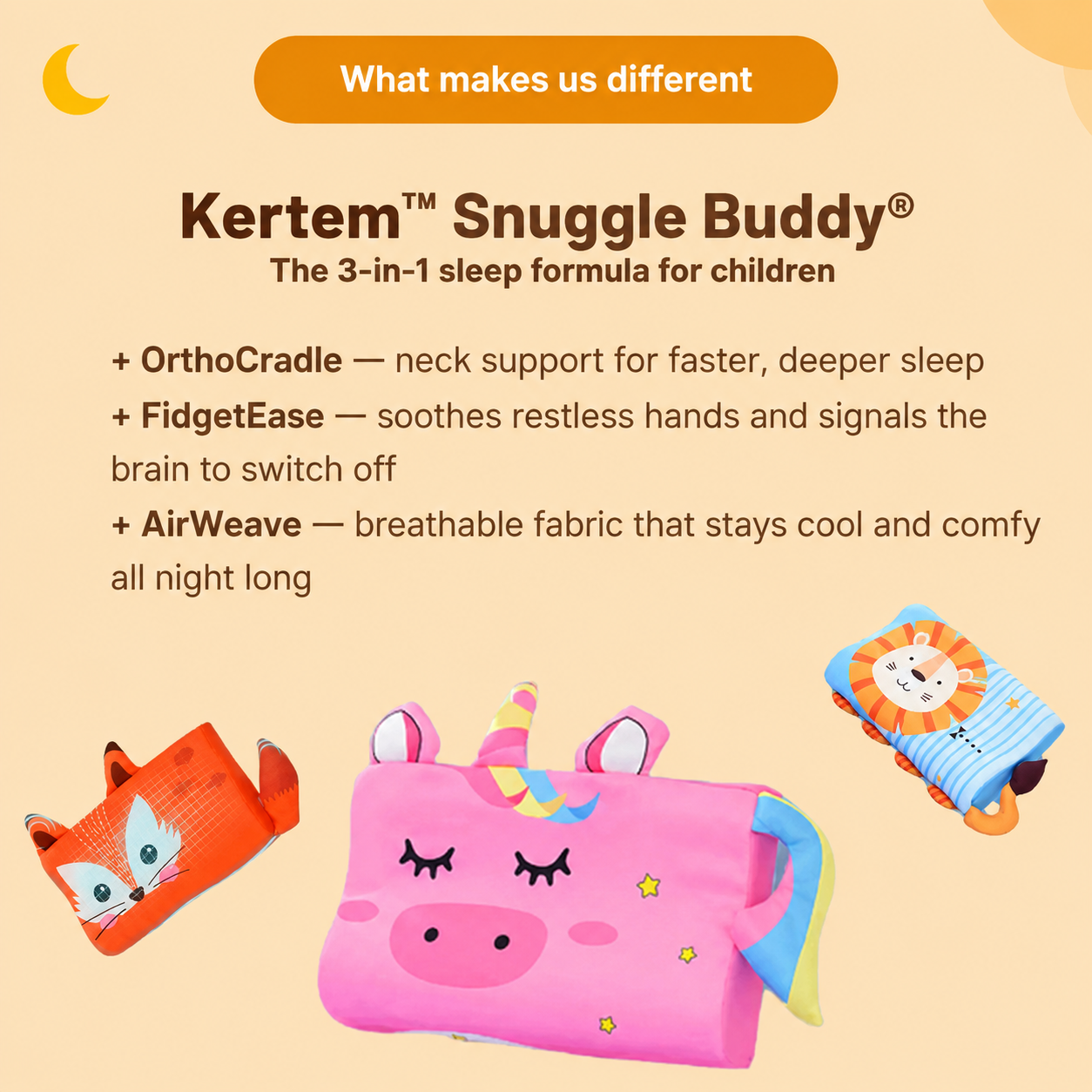 Snuggle Buddy Pillow