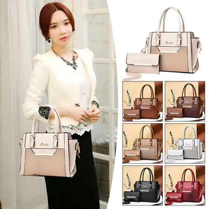 Leather 2-Piece Handbags