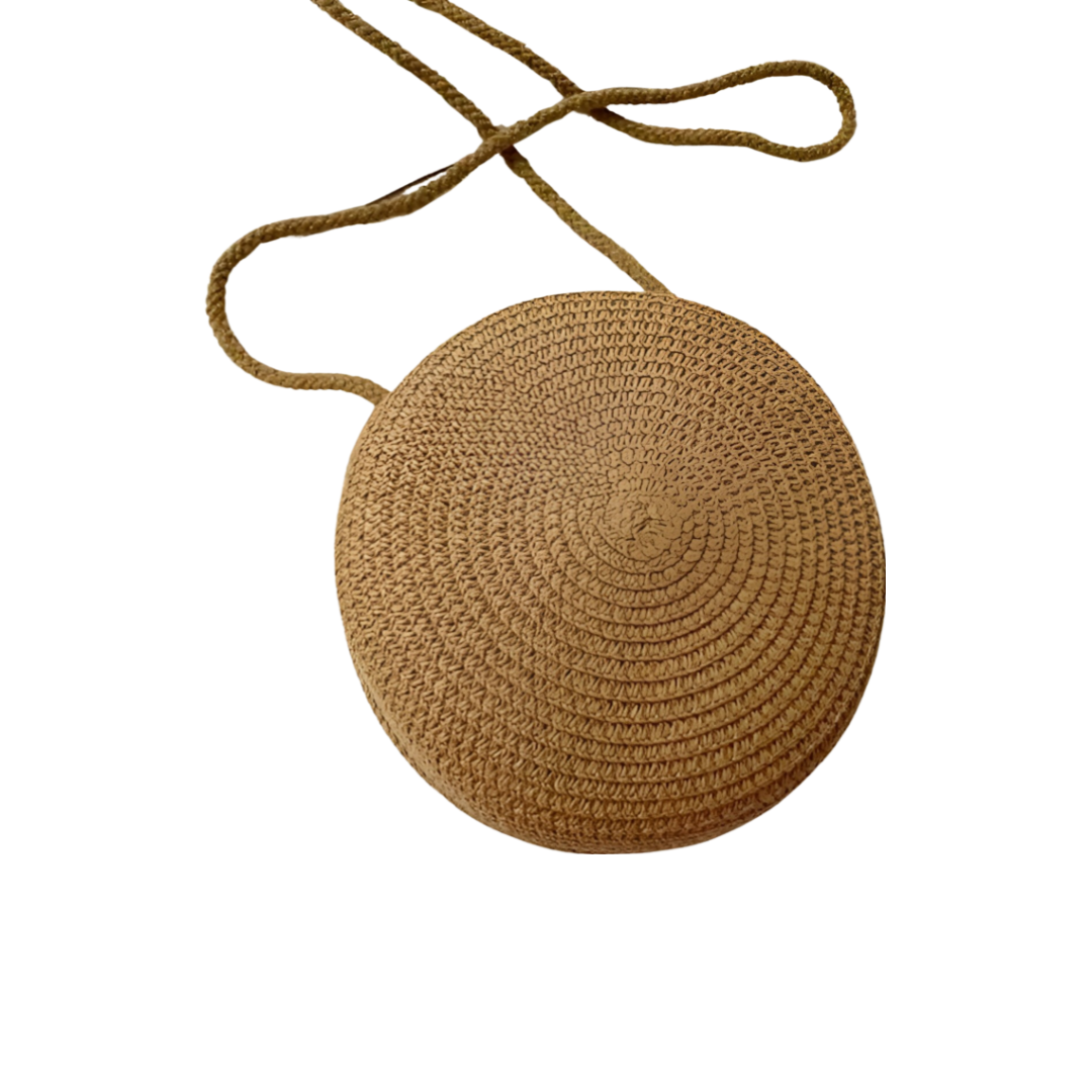 Round Straw Bag