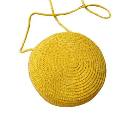 Round Straw Bag