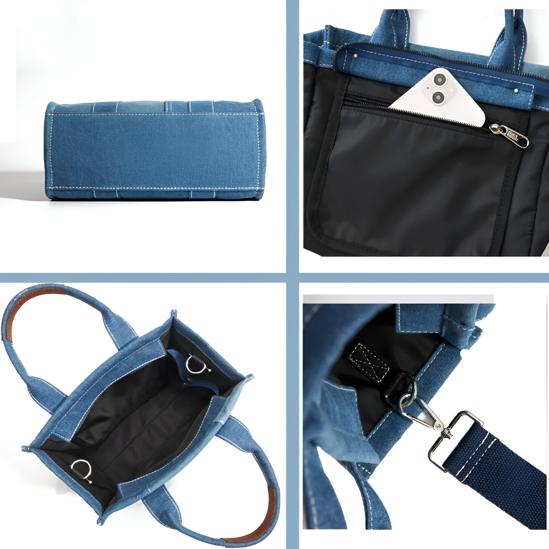 The Denim Medium Tote Bag