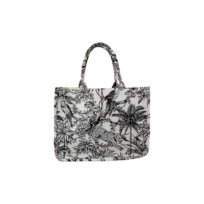 Jacquard Beach Tote Bag