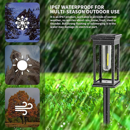 Waterproof Solar Garden Pathway Lights
